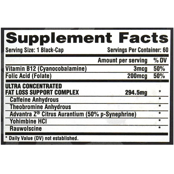 Nutrex Hers Lipo-6 Black Ultra Concentrate Caps