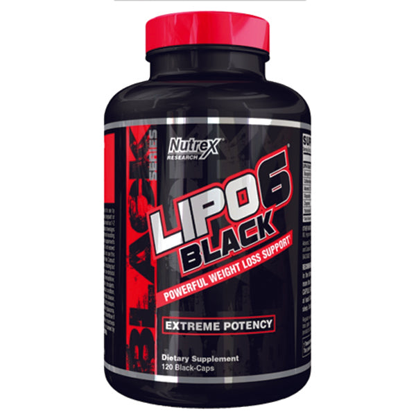 Nutrex Lipo-6 Black Weight Loss Support Capsules