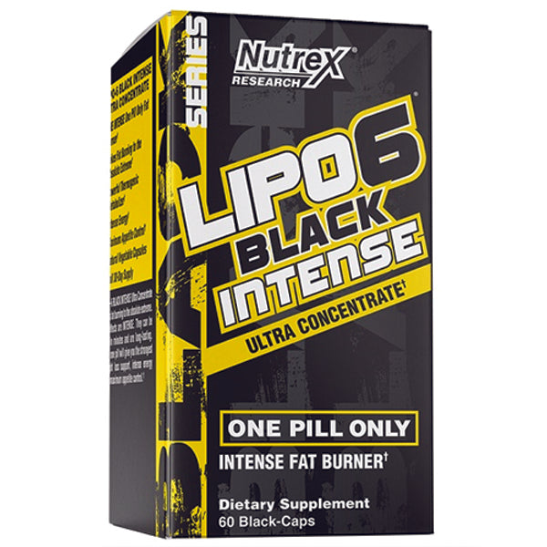 Nutrex Lipo-6 Black Intense Capsules