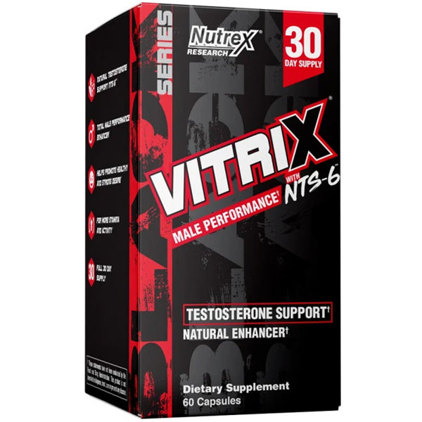 2 x 60 Capsules Nutrex Vitrix Test Support NTS-6