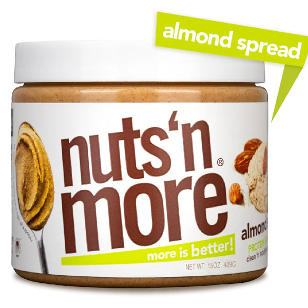 Nuts'N More High Protein Almond Butter Spread 15oz