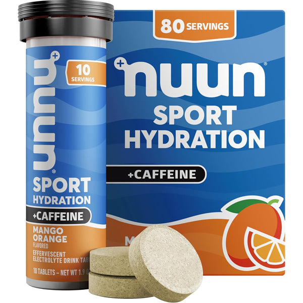 Nuun Sport Hydration +Caffeine 10 Tablets 8pk