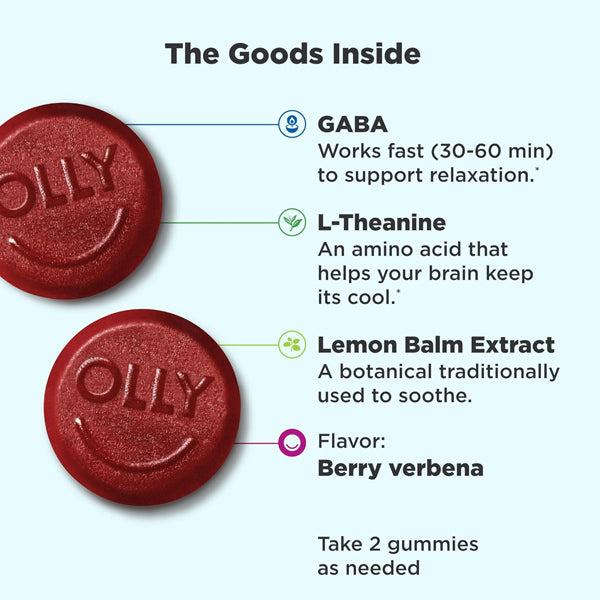 Olly Goodbye Stress Gummies