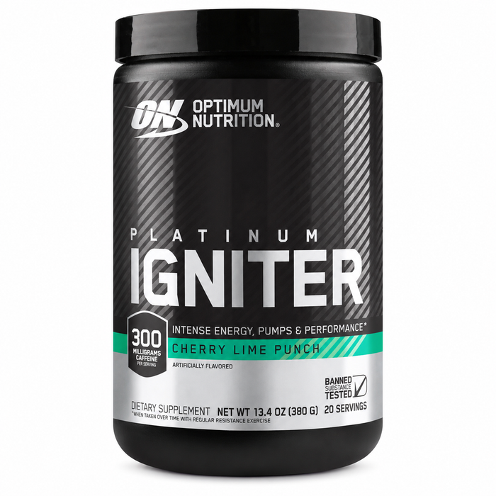 Optimum Nutrition Platinum Igniter Pre-Workout 20 Servings