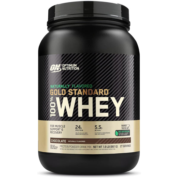 Optimum Nutrition Gold Standard 100% Whey Naturally Flavored 1.9lbs