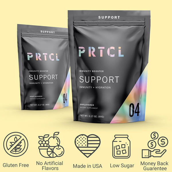 2 x 30 Servings PRTCL Support Immunity Hydration Booster