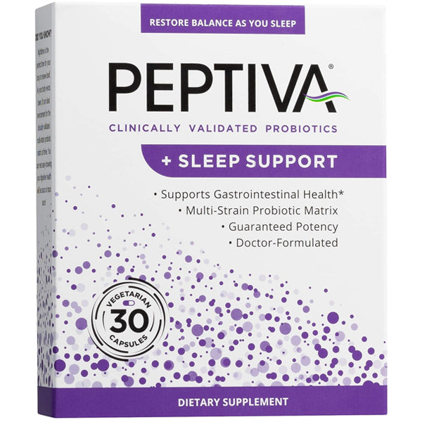 Peptiva Probiotics + Sleep Support 30 Capsules