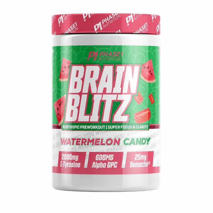 Phase1 Brain Blitz Nootripic Pre-Workout 25 Servings
