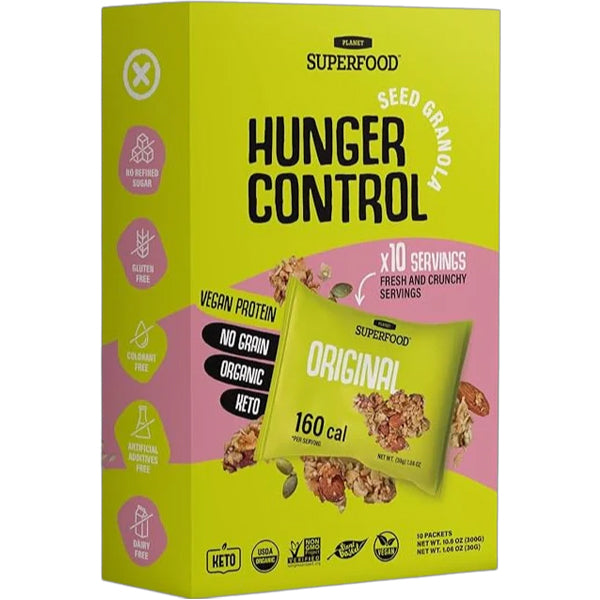 Planet Superfood Organic Seed Granola Protein Packs 10pk