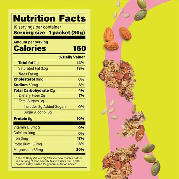 Planet Superfood Organic Seed Granola Protein Packs 10pk