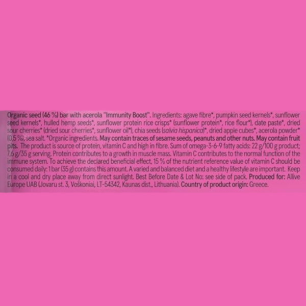 Planet Superfood Organic Seed Protein Bars 24pk