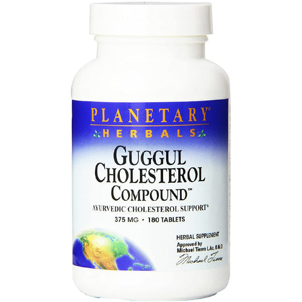 Planetary Ayurvedics Guggul Cholesterol Compound 180 Tablets