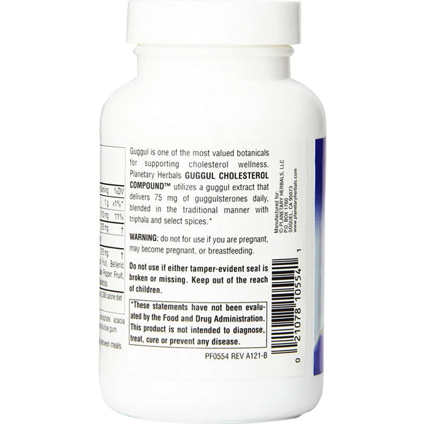 Planetary Ayurvedics Guggul Cholesterol Compound 180 Tablets