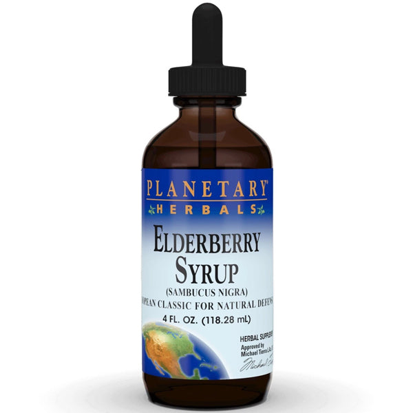 Planetary Herbals Full Spectrum Elderberry 4oz Syrup Extract