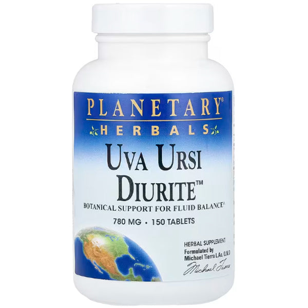 Planetary Herbals Uva Ursi Diurite 780mg 150 Tablets