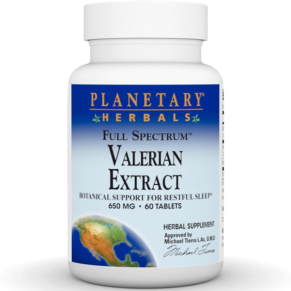 Planetary Herbals Valerian Extract 60 Tablets