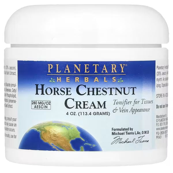 Planetary Herbals Horse Chestnut 4oz Cream