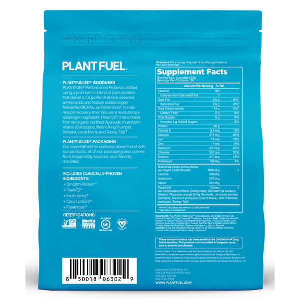 Plant Fuel Performance Protein 2.1lbs