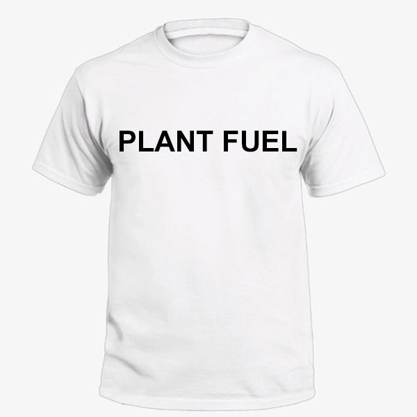 Plant Fuel White Crew Neck T-Shirt