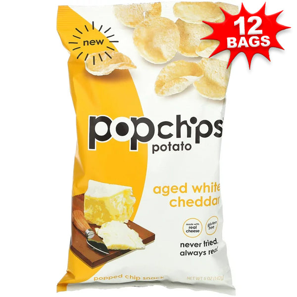 Popchips Popped Potato Snack 5oz Share Size 12pk