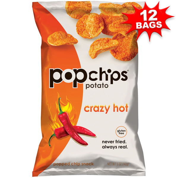 Popchips Popped Potato Snack 5oz Share Size 12pk