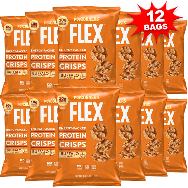 12 x 5oz PopCorners Flex Protein Crisps
