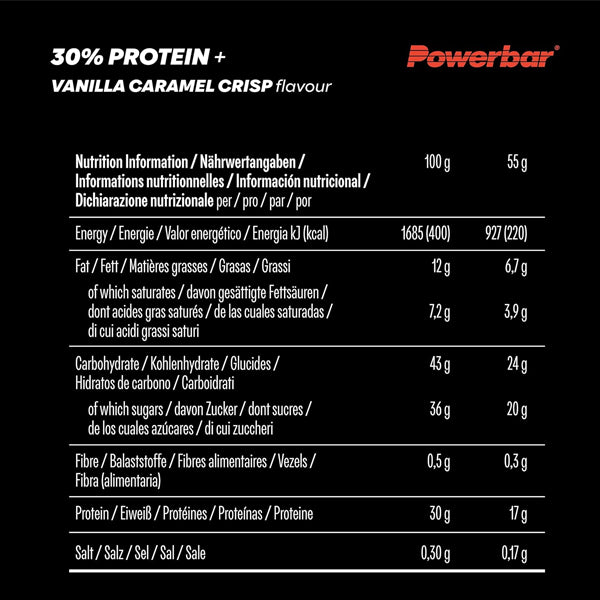 PowerBar 30% Protein+ Bars 15pk