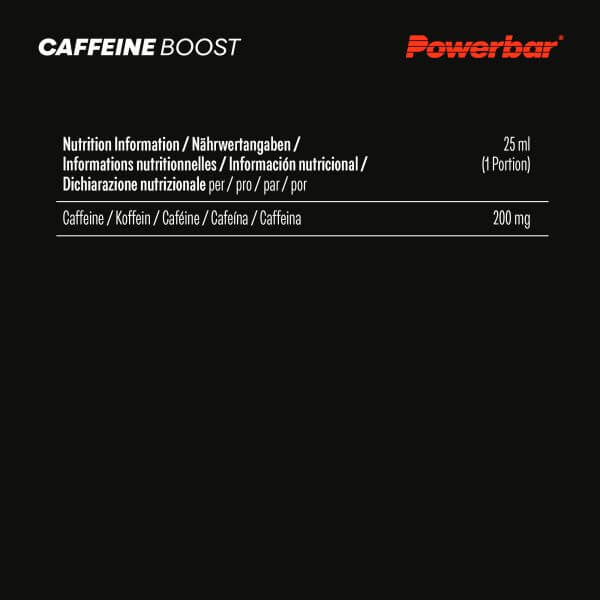PowerBar Black Line 25ml Caffeine Boost Liquid 20pk