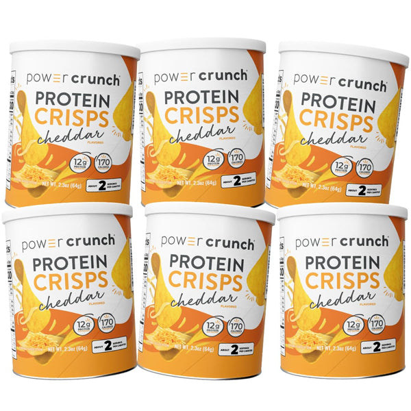 Power Crunch Protein Crisps 2.1oz 6pk