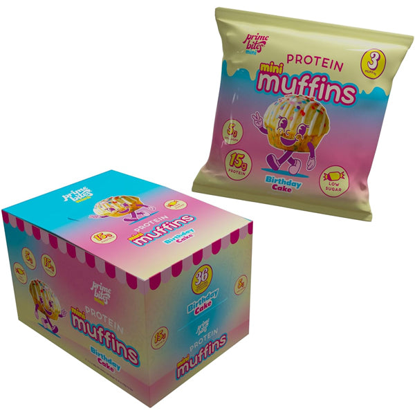 Alpha Prime Bites Protein Mini Muffins 12pk