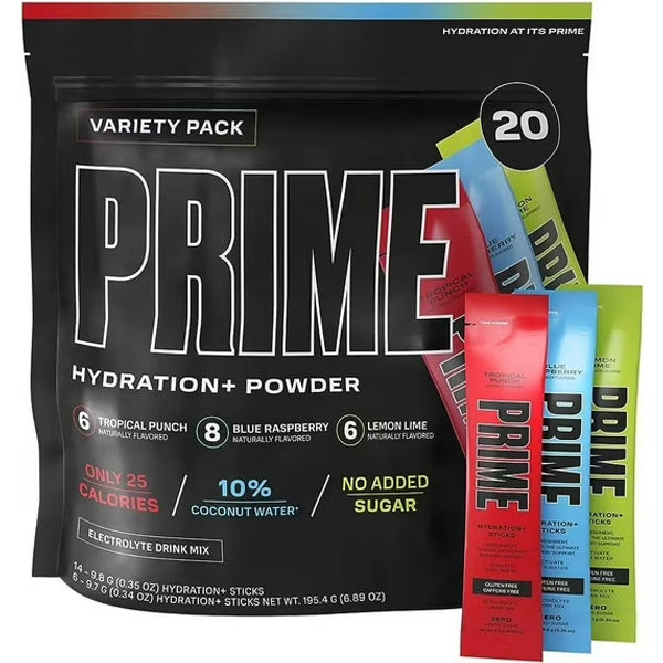 Prime Hydration Powder Singles 20pk