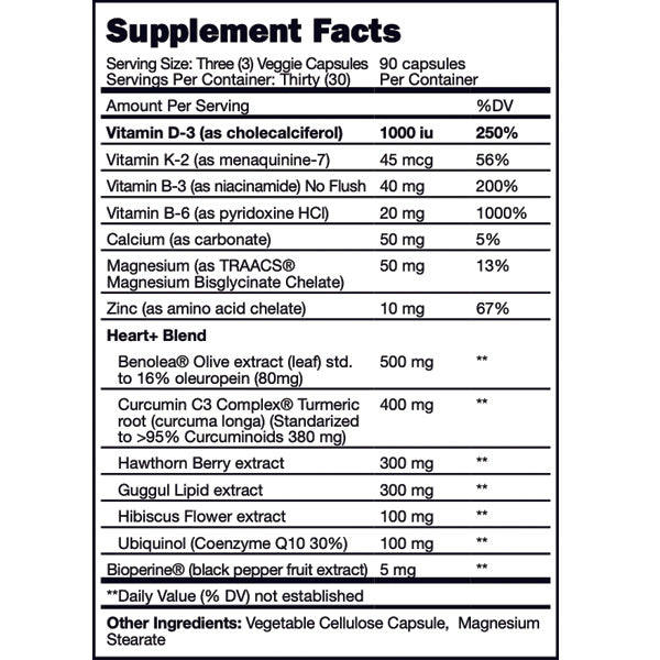 Project AD Heart+ Cardiovascular Support Capsules