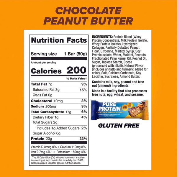 Pure Protein Bars 30pk