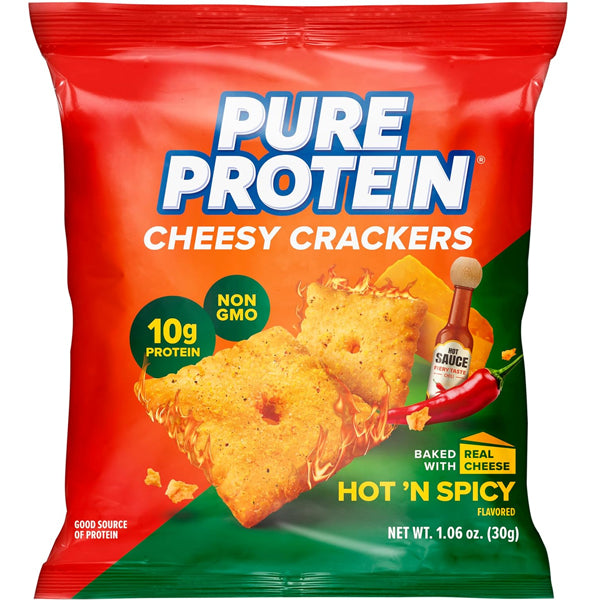 Pure Protein Cheesy Crackers 12pk