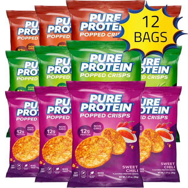 Pure Protein Popped Crisps 12pk