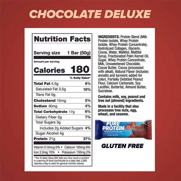 Pure Protein Bars 30pk