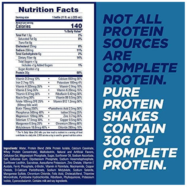 Pure Protein Complete Protein Shake 12pk
