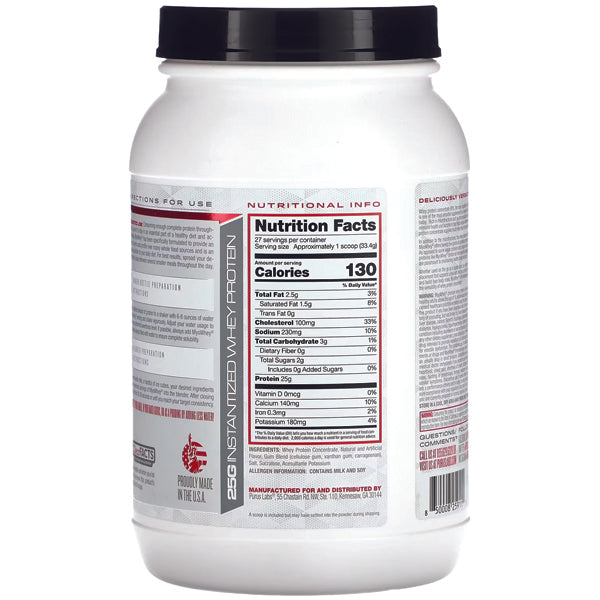 Purus Labs MyoWhey Premium Whey Protein 2lbs