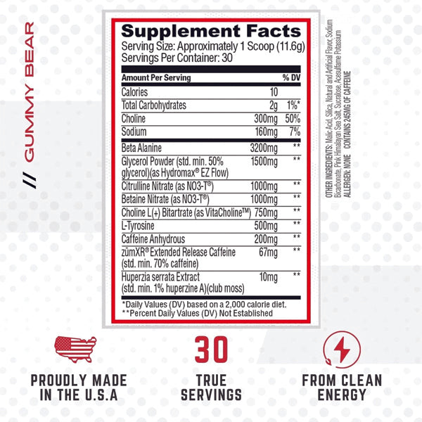 Purus Labs NOXygen Preworkout 30 Servings