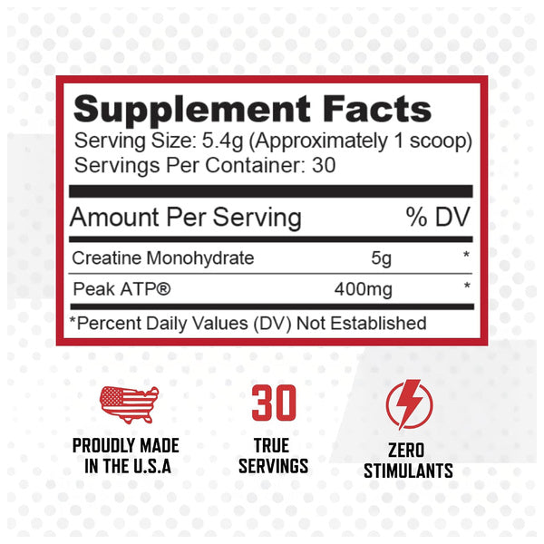 Purus Labs Creatine ATP 30 Servings