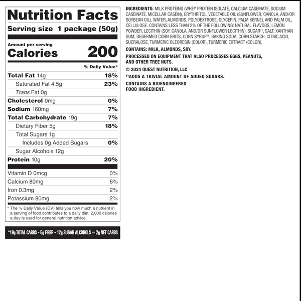 Quest Bake Shop Frosted Protein Cookies 8pk