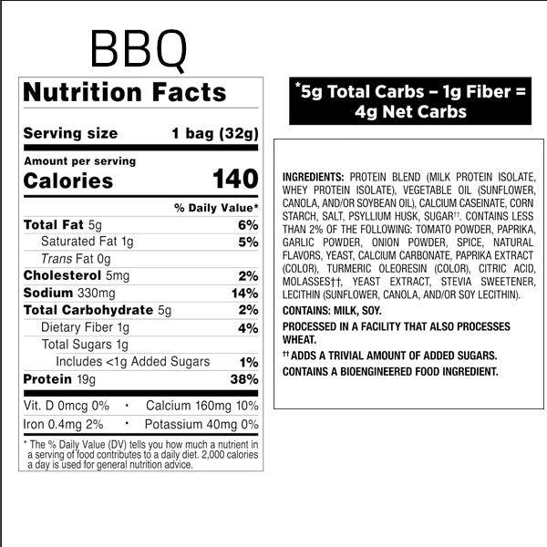 Quest Original Style 32g Protein Chips 8pk