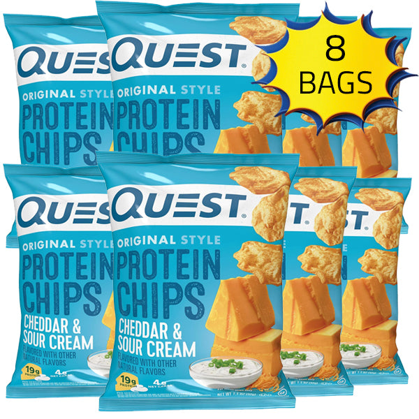 Quest Original Style 32g Protein Chips 8pk