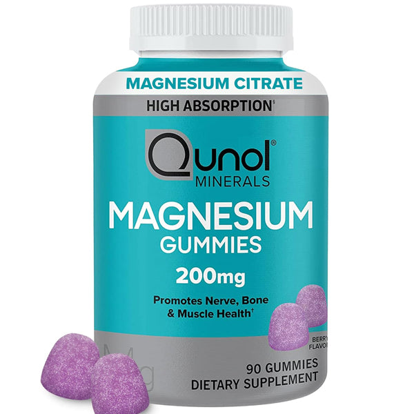 Qunol Magnesium 200mg 90ct Gummies
