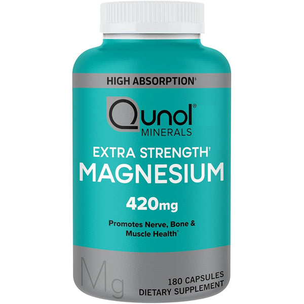 Qunol Extra Strength Magnesium 420mg Capsules