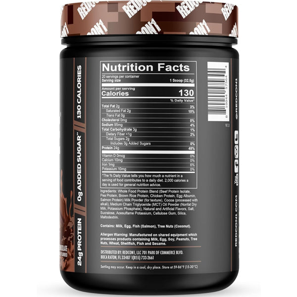 Redcon1 MRE Lite Whole Food Protein 20 Servings