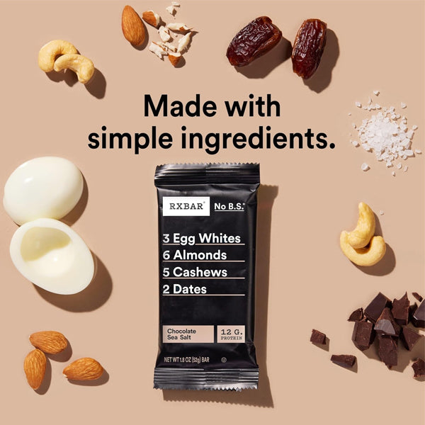 RXBar No B.S Protein Bars 12pk