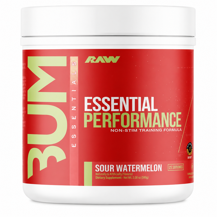 Raw Nutrition BUM Essential Performance Pre-Workout 25 Servings