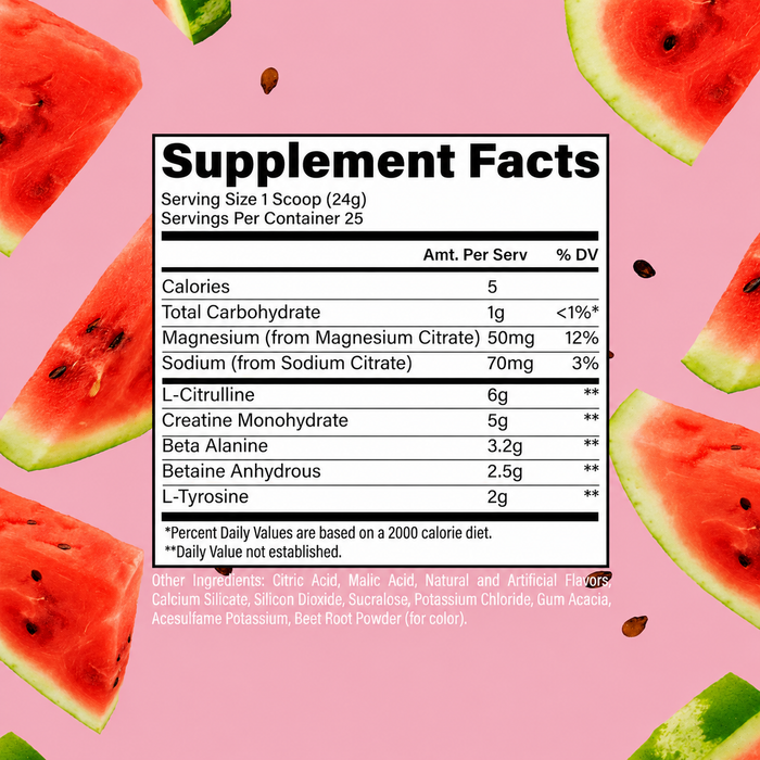 Raw Nutrition BUM Essential Performance Pre-Workout 25 Servings