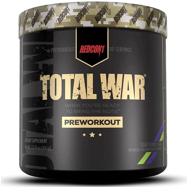 Redcon1 Total War Preworkout 30 Servings (May Contain Clumps)